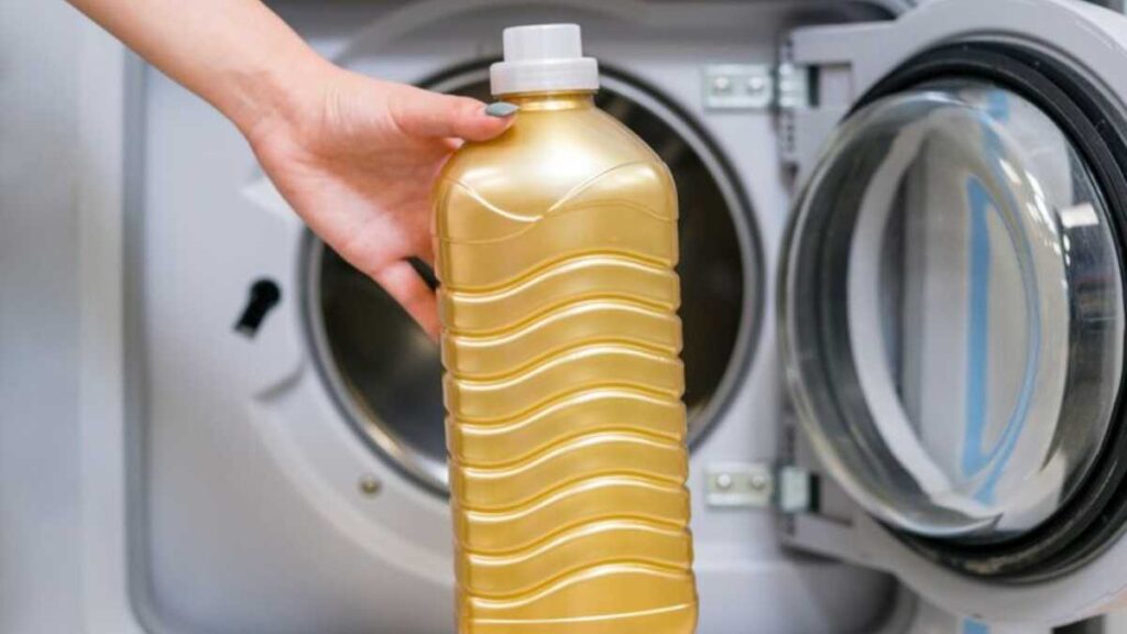 Pode usar água sanitária na máquina de lavar